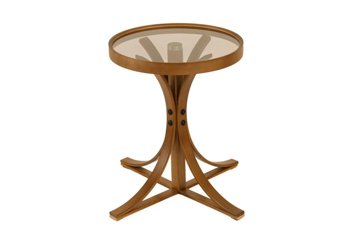 Hanah Home Palm 3 - Walnut Juego de Mesas Nido de 3 Piezas Hanah Home Palm 3 - Walnut Juego de Mesas Nido de 3 Piezas